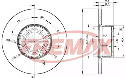 Тормозной диск (FREMAX: BD-2780)