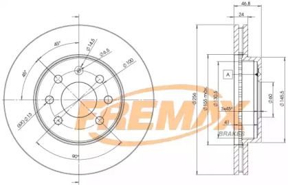 Тормозной диск (FREMAX: BD-2836)