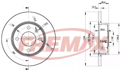 Тормозной диск (FREMAX: BD-4321)