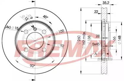 Тормозной диск (FREMAX: BD-4749)