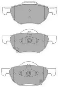 Комплект тормозных колодок (FREMAX: FBP-1534)