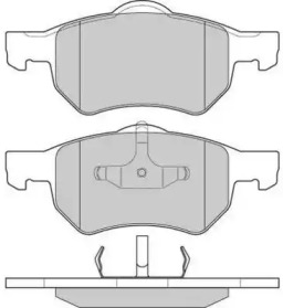 Комплект тормозных колодок (FREMAX: FBP-1561)