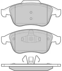 Комплект тормозных колодок (FREMAX: FBP-1581)