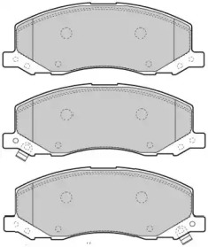 Комплект тормозных колодок (FREMAX: FBP-1661)