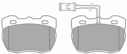 Комплект тормозных колодок (FREMAX: FBP-1673)