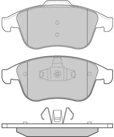 Комплект тормозных колодок (FREMAX: FBP-1676)