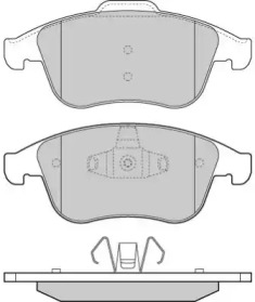 Комплект тормозных колодок (FREMAX: FBP-1721)