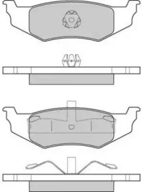 Комплект тормозных колодок (FREMAX: FBP-1728)