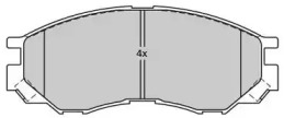 Комплект тормозных колодок (FREMAX: FBP-1756)