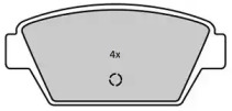 Комплект тормозных колодок (FREMAX: FBP-1765)