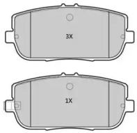 Комплект тормозных колодок (FREMAX: FBP-1902)