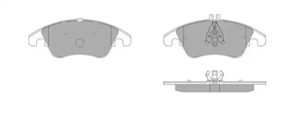 Комплект тормозных колодок (FREMAX: FBP-1652)