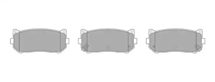 Комплект тормозных колодок (FREMAX: FBP-1600)