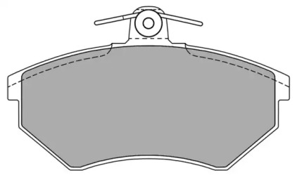 Комплект тормозных колодок (FREMAX: FBP-0443-01)