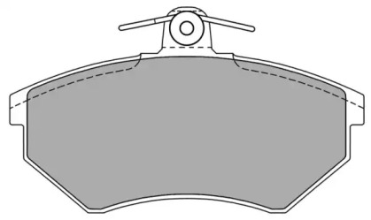 Комплект тормозных колодок (FREMAX: FBP-0443)