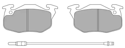 Комплект тормозных колодок (FREMAX: FBP-0464)