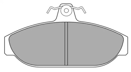 Комплект тормозных колодок (FREMAX: FBP-0483)