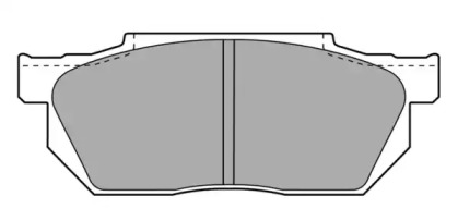 Комплект тормозных колодок (FREMAX: FBP-1527)