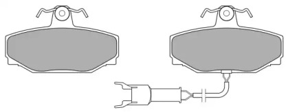 Комплект тормозных колодок (FREMAX: FBP-0750-01)