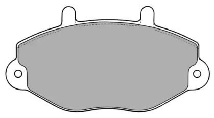 Комплект тормозных колодок (FREMAX: FBP-0771)
