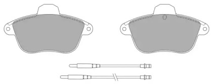 Комплект тормозных колодок (FREMAX: FBP-0845)