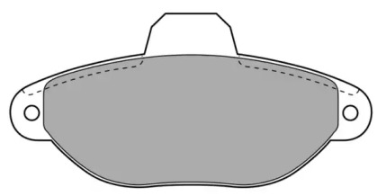 Комплект тормозных колодок (FREMAX: FBP-1514)