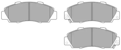 Комплект тормозных колодок (FREMAX: FBP-0930)
