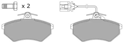 Комплект тормозных колодок (FREMAX: FBP-0953)