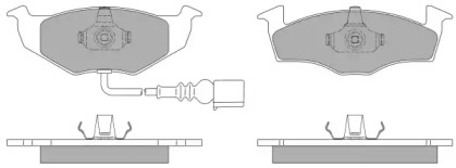 Комплект тормозных колодок (FREMAX: FBP-0985-01)