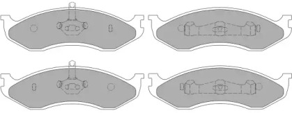 Комплект тормозных колодок (FREMAX: FBP-0986)