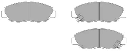 Комплект тормозных колодок (FREMAX: FBP-1529)