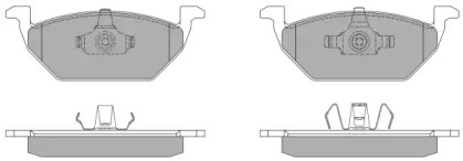 Комплект тормозных колодок (FREMAX: FBP-1070)