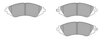 Комплект тормозных колодок (FREMAX: FBP-1602)
