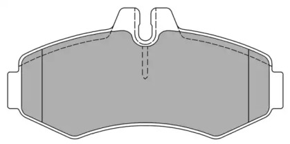 Комплект тормозных колодок (FREMAX: FBP-1130)