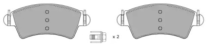 Комплект тормозных колодок (FREMAX: FBP-1169-01)