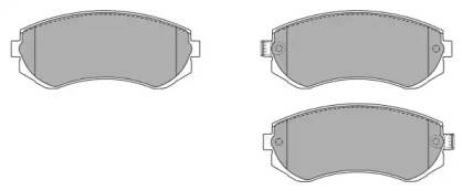 Комплект тормозных колодок (FREMAX: FBP-1558)