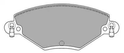 Комплект тормозных колодок (FREMAX: FBP-1191)