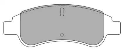 Комплект тормозных колодок (FREMAX: FBP-1212-01)