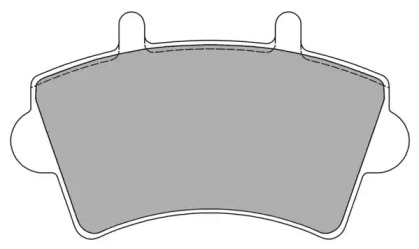 Комплект тормозных колодок (FREMAX: FBP-1224)