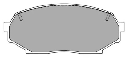 Комплект тормозных колодок (FREMAX: FBP-1238)