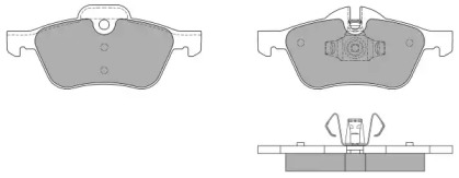 Комплект тормозных колодок (FREMAX: FBP-1248)
