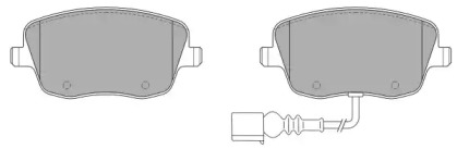 Комплект тормозных колодок (FREMAX: FBP-1256-01)