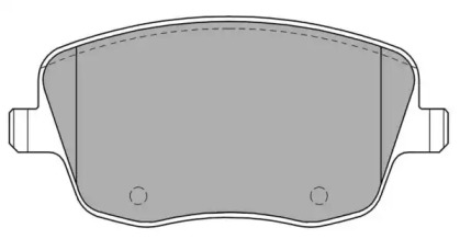 Комплект тормозных колодок (FREMAX: FBP-1256)