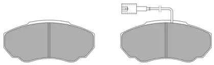 Комплект тормозных колодок (FREMAX: FBP-1293)