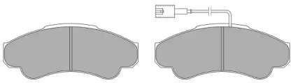 Комплект тормозных колодок (FREMAX: FBP-1295)