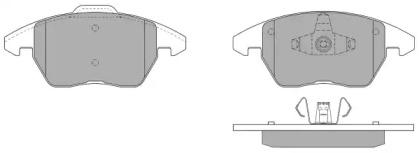 Комплект тормозных колодок (FREMAX: FBP-1352)
