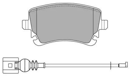 Комплект тормозных колодок (FREMAX: FBP-1368-01)