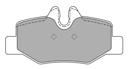 Комплект тормозных колодок (FREMAX: FBP-1383)