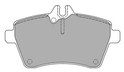 Комплект тормозных колодок (FREMAX: FBP-1400)