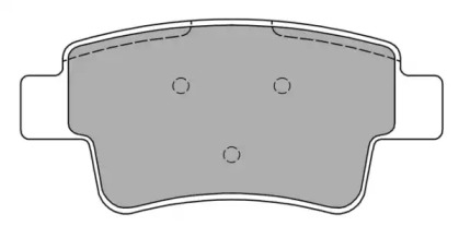 Комплект тормозных колодок (FREMAX: FBP-1440)